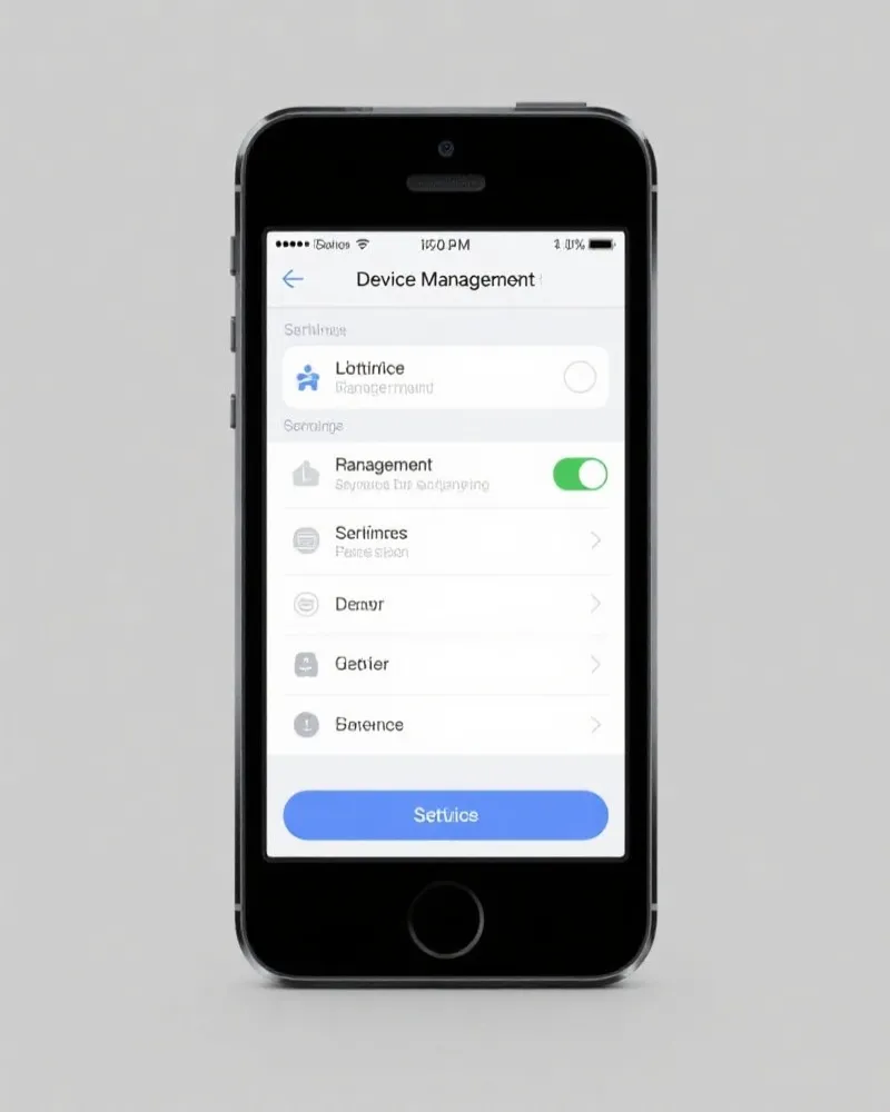 iOS 设备管理信任教程